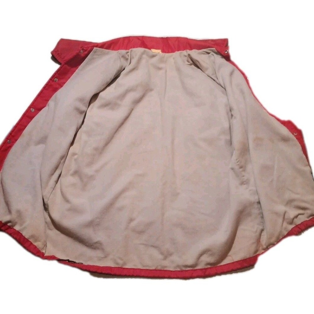 Vintage 80s Chalkline Ranger Boats Flippin Arkansas Satin Jacket Retro MiUSA - Picture 7 of 7